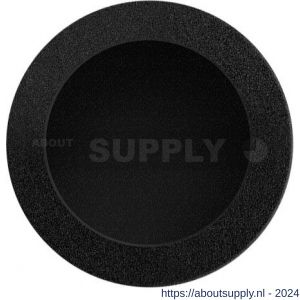 GPF Bouwbeslag ZwartWit 8710.61C schuifdeurkom rond 40 mm zwart - S21007575 - afbeelding 1