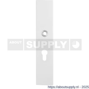 GPF Bouwbeslag ZwartWit 8843.62/72 veiligheids buitenschild SKG*** 248x52x11 mm rechthoekig PC72 wit - S21008592 - afbeelding 1