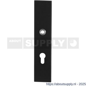 GPF Bouwbeslag ZwartWit 8872.61/72 veiligheids binnenschild SKG*** 248x52x8 mm rechthoekig PC72 zwart - S21006512 - afbeelding 1