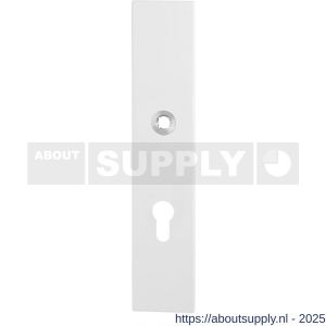 GPF Bouwbeslag ZwartWit 8872.62/72 veiligheids binnenschild SKG*** 248x52x8 mm rechthoekig PC72 wit - S21008636 - afbeelding 1