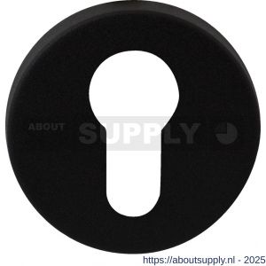 GPF Bouwbeslag ZwartWit 8902.00 cilinderrozet rond 50x8 mm zwart - S21003608 - afbeelding 1