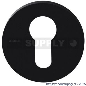 GPF Bouwbeslag Entree 8902VZ cilinderrozet rond 53x6 mm zwart - S21011336 - afbeelding 1