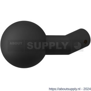 GPF Bouwbeslag ZwartWit 8953.61 S1 verkropte kogelknop 55 mm draaibaar met krukstift zwart - S21008659 - afbeelding 1