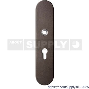 GPF Bouwbeslag Anastasius 9002.A1 veiligheids buitenschild SKG*** 248x52x11 mm afgerond PC55 Dark blend - S21012764 - afbeelding 1