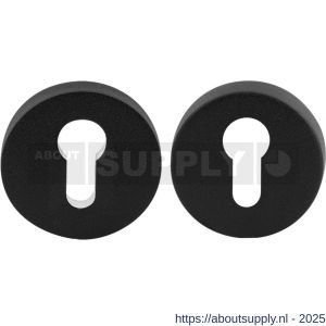 GPF Bouwbeslag ZwartWit GPF9391.61 Set veiligheidsrozet rond 54 mm SKG*** zwart - S21012952 - afbeelding 1
