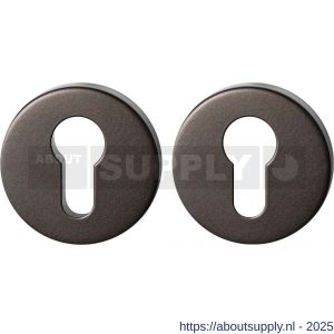 GPF Bouwbeslag Anastasius GPF9391.A1 Set veiligheidsrozet rond 54x12,5 mm SKG*** Dark blend - S21012969 - afbeelding 1