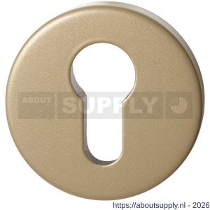 GPF Bouwbeslag Anastasius GPF9391.A4 Outside veiligheidsbuitenrozet rond 54x12,5 mm SKG*** Champagne blend - S21012939 - afbeelding 1