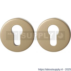 GPF Bouwbeslag Anastasius GPF9391.A4 Set veiligheidsrozet rond 54x12,5 mm SKG*** Champagne blend - S21012940 - afbeelding 1
