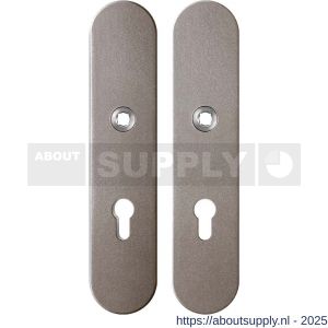 GPF Bouwbeslag Anastasius 9845.A3 veiligheids schilden SKG*** binnen-buiten PC72 Mocca blend - S21012831 - afbeelding 1