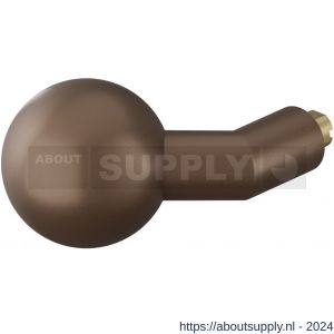 GPF Bouwbeslag Anastasius 9853.A2 S5 verkropte kogelknop 55x16 mm voor veiligheidsschilden vast met wisselstift Bronze blend - S21012186 - afbeelding 1