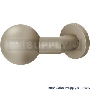 GPF Bouwbeslag Anastasius 9853.A4-00R S5 GPF9853.A4-00R verkropte kogelknop S5 55 mm met wisselstift op rond rozet rechtswijzend Champagne blend - S21017451 - afbeelding 1