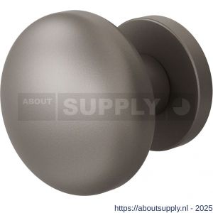 GPF Bouwbeslag Anastasius 9857.A3-00 S5 GPF9857.A3-00 Paddenstoel knop S5 65 mm met wisselstift op rond rozet Mocca blend - S21016592 - afbeelding 1