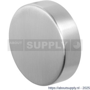 GPF Bouwbeslag RVS 9865.09 S1 excentrische knop 60x16 mm draaibaar met krukstift RVS geborsteld - S21008091 - afbeelding 1