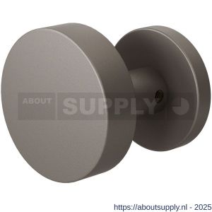 GPF Bouwbeslag Anastasius GPF9865.A3-00 S1 excentrische deurknop 60x16 mm draaibaar met rond rozet Mocca blend - S21016637 - afbeelding 1