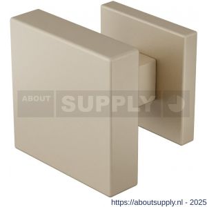 GPF Bouwbeslag Anastasius 9950.A4-02R S1 GPF9950.A4-02R vierkante knop S1 60x60x16 mm draaibaar met vierkant rozet rechtswijzend Champagne blend - S21016620 - afbeelding 1
