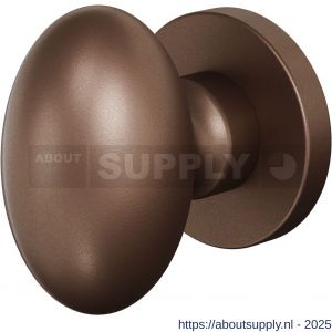GPF Bouwbeslag Anastasius 9951.A2-00 S1 GPF9951.A2-00 Ei-knop S1 62 mm draaibaar met ronde rozet Bronze blend - S21016623 - afbeelding 1