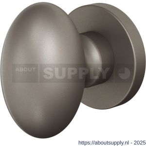 GPF Bouwbeslag Anastasius 9951.A3-00 S1 GPF9951.A3-00 Ei-knop S1 62 mm draaibaar met ronde rozet Mocca blend - S21016624 - afbeelding 1