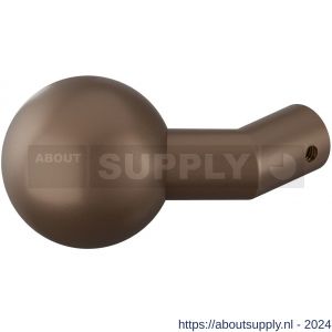 GPF Bouwbeslag Anastasius 9953.A2 S1 verkropte kogelknop 55 mm draaibaar met krukstift Bronze blend - S21012413 - afbeelding 1