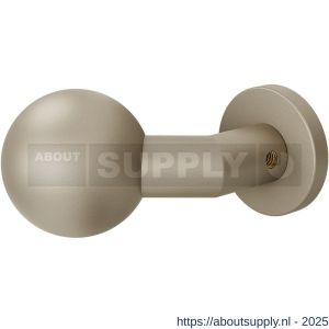 GPF Bouwbeslag Anastasius 9953.A4-00 S2 GPF9953.A4-00 verkropte kogelknop S2 55 mm met knopvastzetter met ronde rozet Champagne blend - S21017482 - afbeelding 1