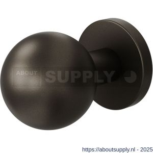 GPF Bouwbeslag Anastasius GPF9954.A1-00 S1 kogel deurknop 50 mm draaibaar met ronde rozet Dark blend - S21016632 - afbeelding 1