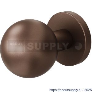 GPF Bouwbeslag Anastasius 9954.A2-00 S1 GPF9954.A2-00 kogelknop S1 50 mm draaibaar met ronde rozet Bronze blend - S21016639 - afbeelding 1