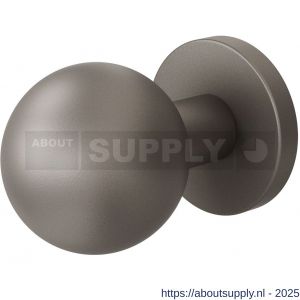 GPF Bouwbeslag Anastasius GPF9954.A3-00 S1 kogel deurknop 50 mm draaibaar met ronde rozet Mocca blend - S21016633 - afbeelding 1