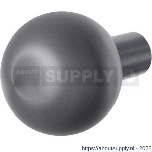 GPF Bouwbeslag PVD GPF9954.P1 S1 kogel deurknop 50 mm draaibaar met krukstift PVD antraciet - S21011051 - afbeelding 1