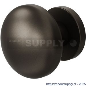 GPF Bouwbeslag Anastasius GPF9957.A1-00 S1 Paddenstoel deurknop 65 mm draaibaar met rond rozet Dark blend - S21016645 - afbeelding 1