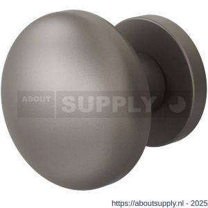 GPF Bouwbeslag Anastasius GPF9957.A3-00 S1 Paddenstoel deurknop 65 mm draaibaar met rond rozet Mocca blend - S21016647 - afbeelding 1