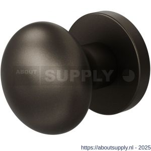 GPF Bouwbeslag Anastasius GPF9959.A1-00 S1 Paddenstoel deurknop 52 mm draaibaar met rond rozet Dark blend - S21016646 - afbeelding 1