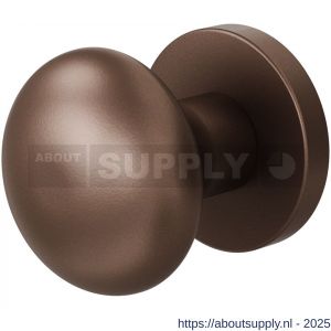 GPF Bouwbeslag Anastasius 9959.A2-00 S1 GPF9959.A2-00 Paddenstoel knop S1 52 mm draaibaar met rond rozet Bronze blend - S21016642 - afbeelding 1