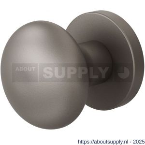 GPF Bouwbeslag Anastasius GPF9959.A3-00 S1 Paddenstoel deurknop 52 mm draaibaar met rond rozet Mocca blend - S21016648 - afbeelding 1