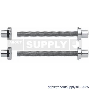 Mandelli1953 Kit 6 bevestiging dubbelzijdig door deur voor houten PVC- en aluminium deuren - S21019929 - afbeelding 1