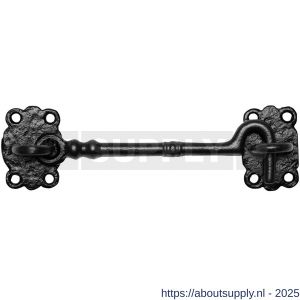 Kirkpatrick KP1127 kajuithaak 101 mm smeedijzer zwart - S21000012 - afbeelding 1