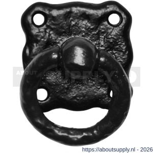 Kirkpatrick KP1192 ladering 40 mm op rozet 40x40 mm smeedijzer zwart - S21005319 - afbeelding 1