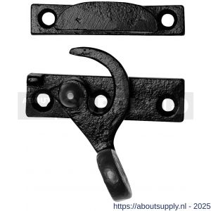 Kirkpatrick KP1460R schuifraamsluiting rechtswijzend smeedijzer zwart - S21005128 - afbeelding 1
