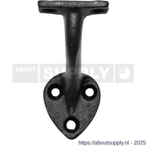 Kirkpatrick KP3491 leuninghouder 51 mm smeedijzer zwart - S21005227 - afbeelding 1