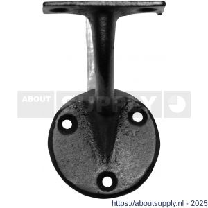 Kirkpatrick KP3498 leuninghouder 51 mm smeedijzer zwart - S21005229 - afbeelding 1