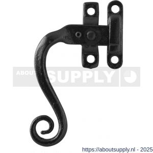 Kirkpatrick KP6063L raamboom linksdraaiend met brug smeedijzer zwart - S21006064 - afbeelding 1