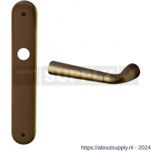 Mandelli1953 S100L Start deurkruk gatdeel linkswijzend op langschild blind mat brons - S21019879 - afbeelding 1