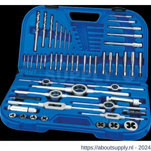 International Tools 29.100 Eco Pro set draadsnijden in kunststof koffer M3-M12 - S40514138 - afbeelding 1