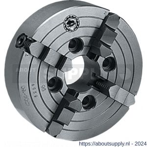 Bison 85.600 onafhankelijke vier-klauwplaat diameter 85-160 mm staal type 4306 vanaf diameter 200 mm gietijzer type 4304 100 mm - S40515748 - afbeelding 1