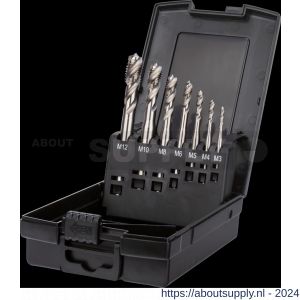 International Tools 29.195 Eco Pro HSS-E set machinetappen DIN 371/6 (combinatie) 23.295/23.296 M3-M12 - S40514154 - afbeelding 1