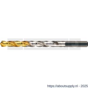 Phantom 11.441 HSS spiraalboor DIN 338 TiN-tip met drievlaks schacht (handgebruik) 4‚0 mm - S40527048 - afbeelding 1