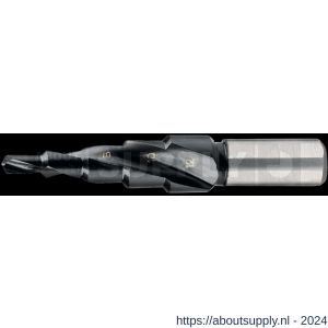 Phantom 44.134 HSS getrapte plaatboor gespiraliseerd TiAlN 4-12 mm - S40511911 - afbeelding 1