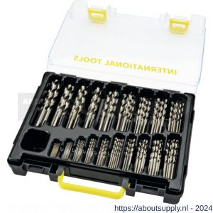 International Tools 19.124 ECO PRO HSS set spiraalboren DIN 338 11.420 1-10x0‚5 mm set 170 stuks - S40503436 - afbeelding 1