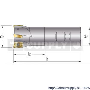 Phantom 76.145 schachtfrees 90 graden APKT APHT 1003 20 mm - S40518100 - afbeelding 2