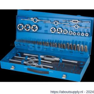 International Tools 29.130 Eco Pro HSS set draadsnijden in stalen cassette M3-M20 - S40527270 - afbeelding 1