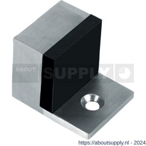 Artitec deurbuffer vloermontage vierkant 32x32x40 mm RVS mat - Y32701165 - afbeelding 1