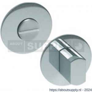 Artitec RVS Woning WC garnituur 2 mm vlakrozet rond FR RVS mat WC 8 mm - Y32701320 - afbeelding 1